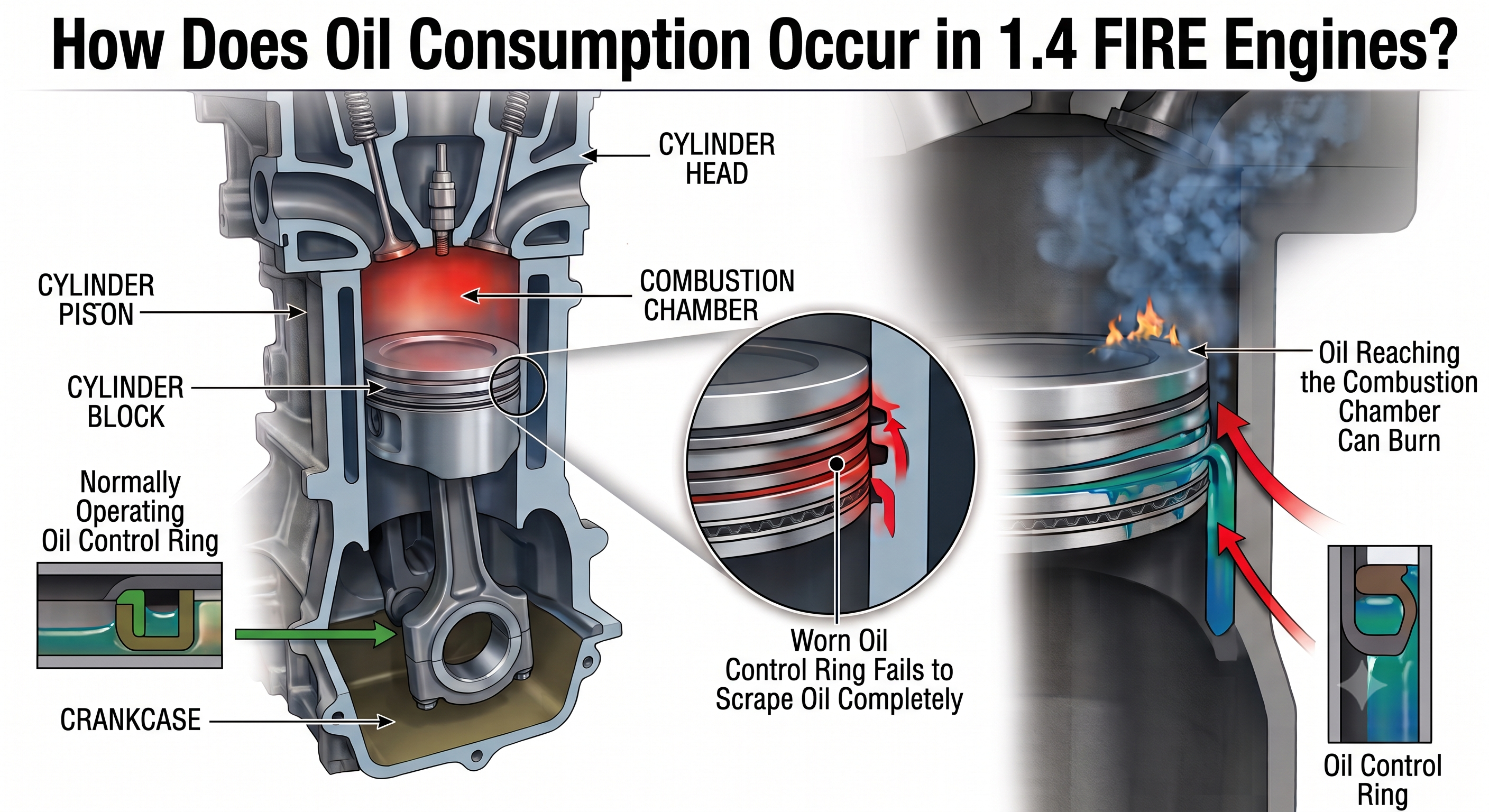 Fiat Tipo 1.4 Fire Oil Problem