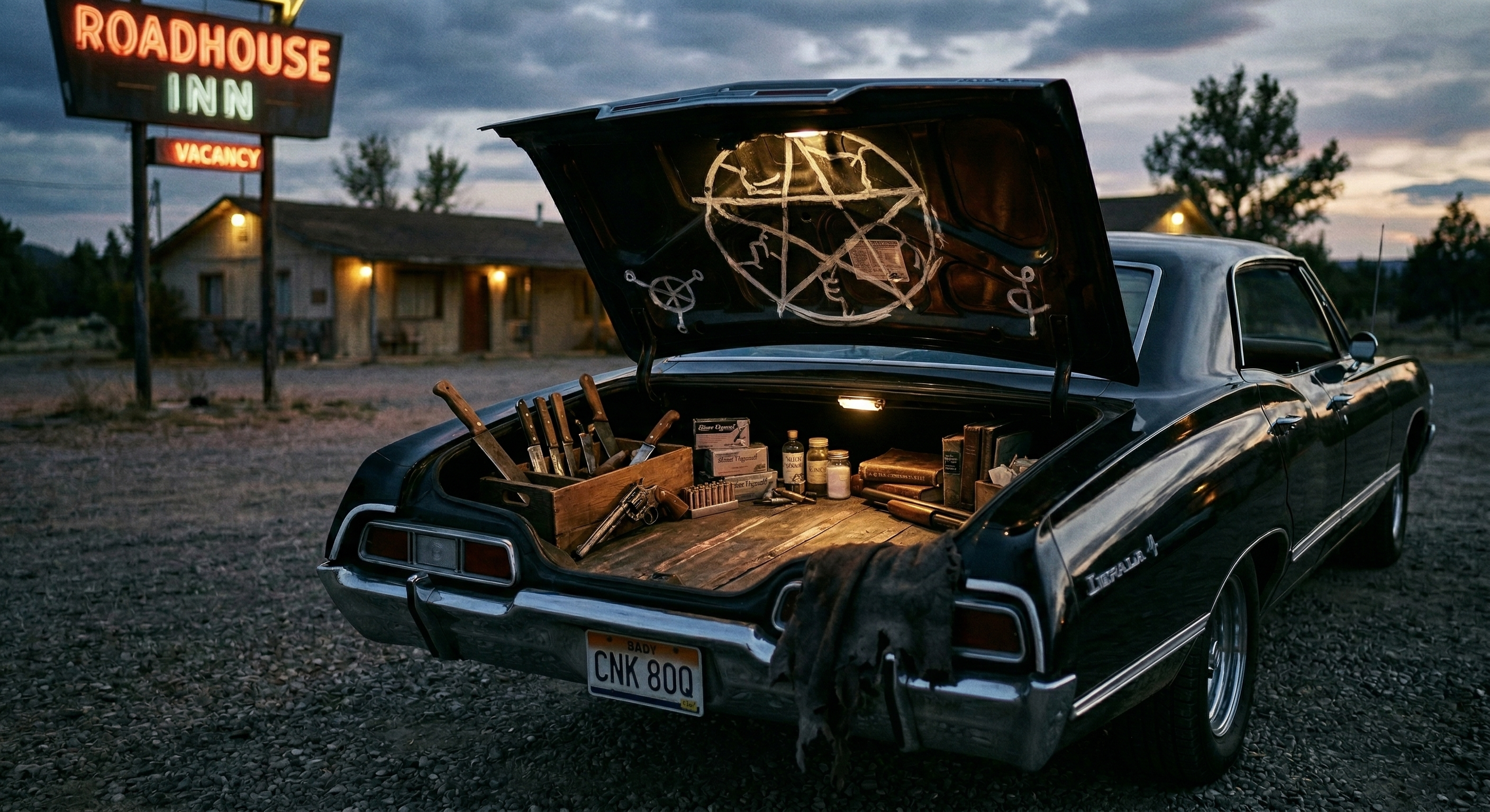 Supernatural Impala bagaj