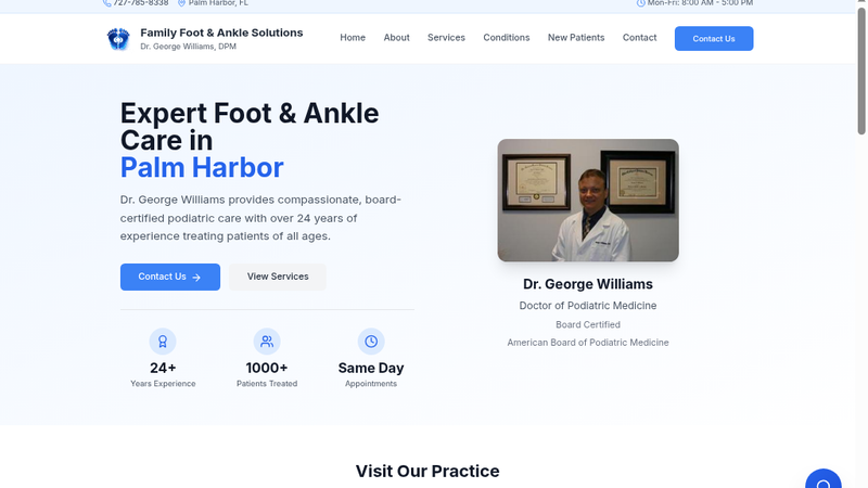 Family Foot & Ankle Solutions after revamp
