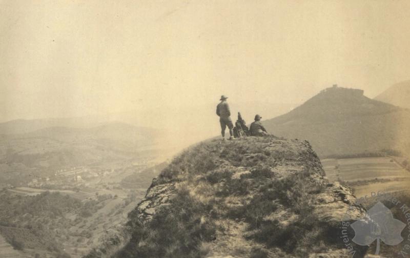 Na szczycie Asselstein, około 1920