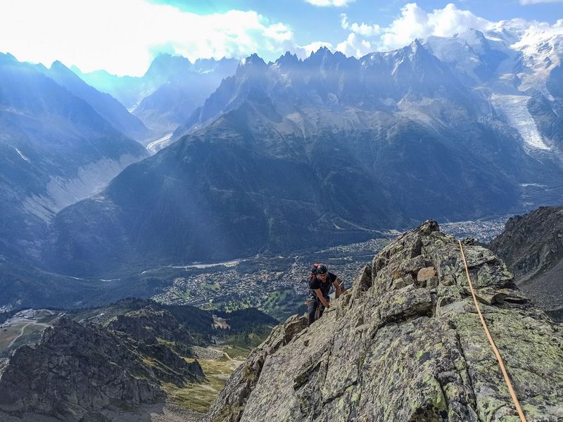 Grań Aiguille de l’Index