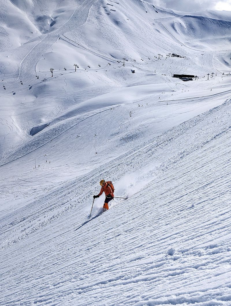 Jazda poza trasą w Ischgl