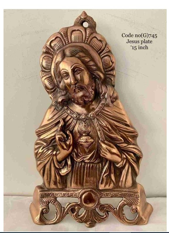 Mother Mary Wall Plaque – 14 Inch | Symbol of Grace, Compassion & Divine Blessings Detail View 2
