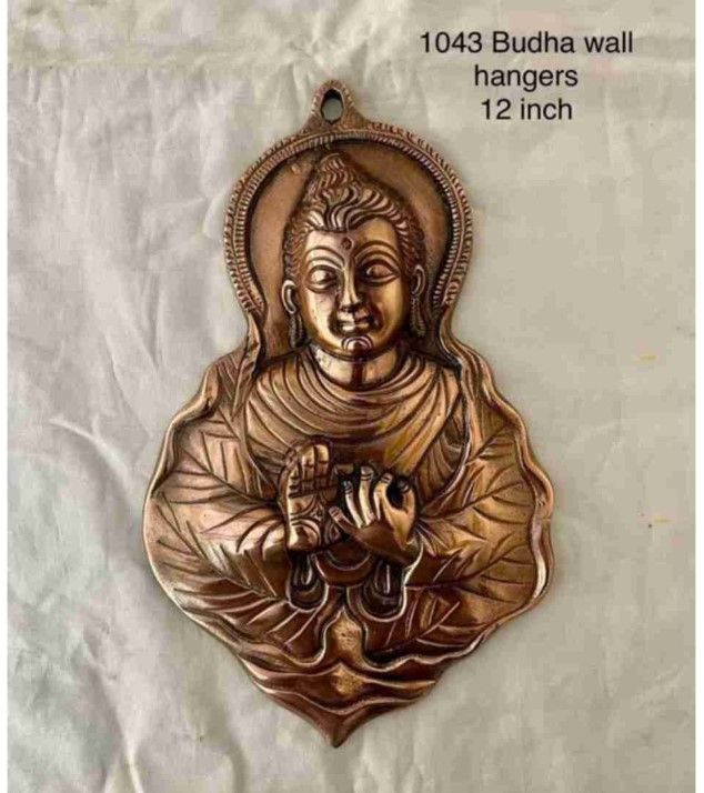 Buddha Wall Plate – 15 Inch | Symbol of Peace, Wisdom & Serenity Detail View 2