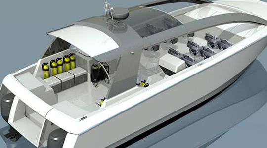 2024 Stealth Yachts 400 Dive