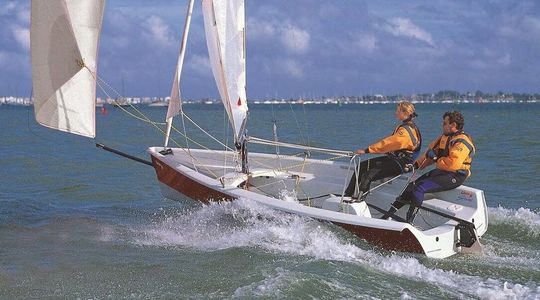 1998 Laser Performance Laser Stratos Fin keel