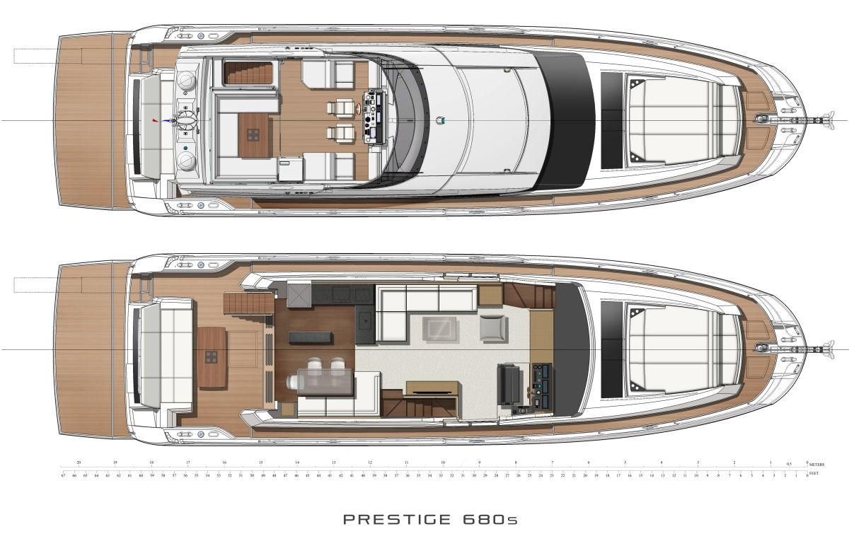 2018 Prestige Yachts 680 S