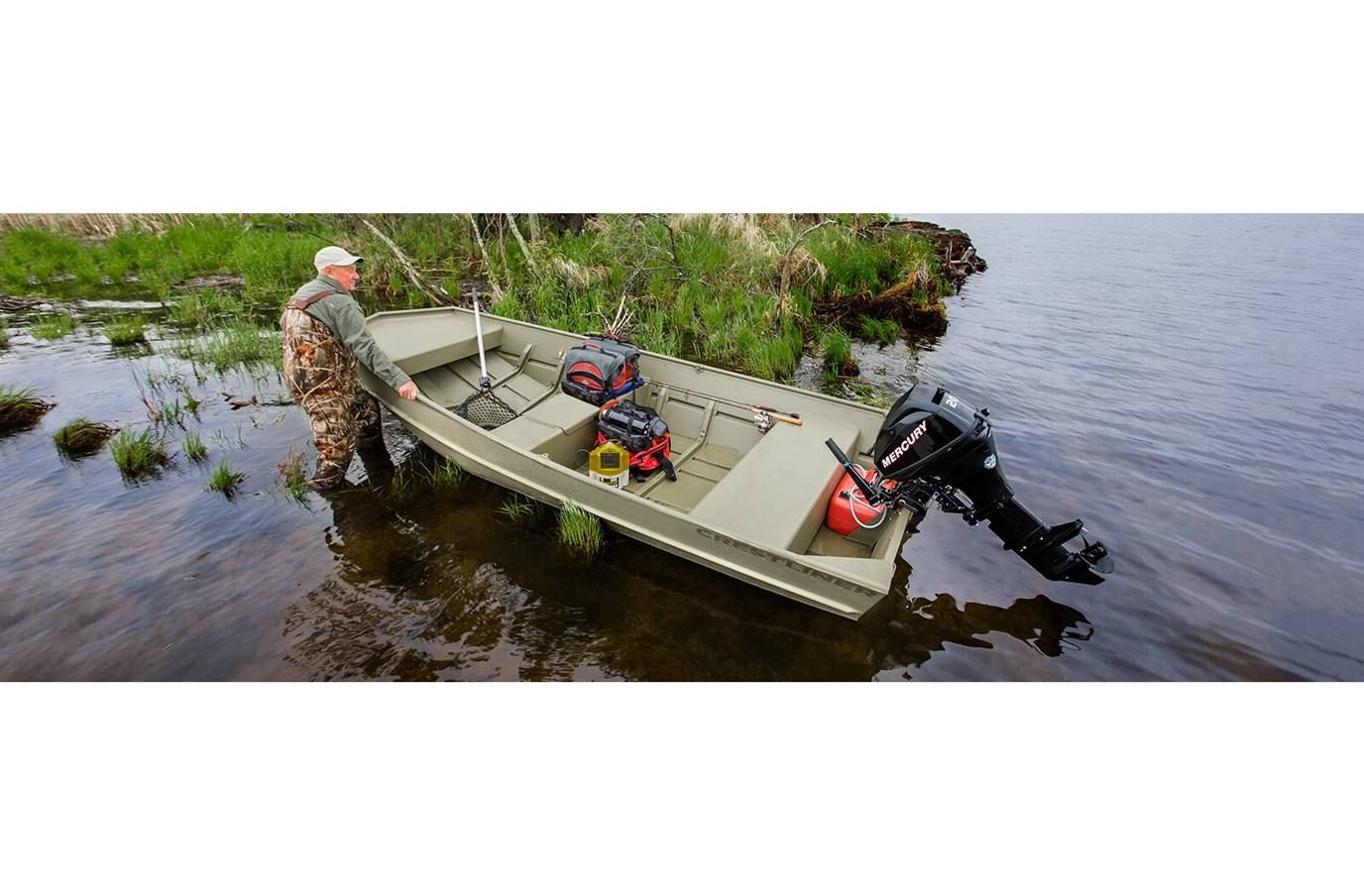 2021 Crestliner 1648 Cr Jon