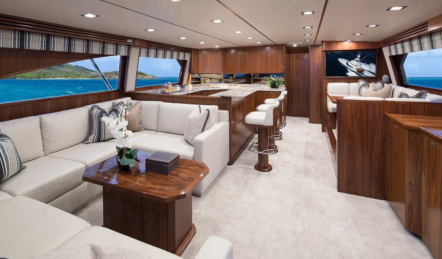 2023 Viking Yachts 72 Enclosed Bridge