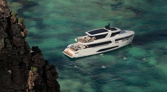 2022 Ferretti Yachts Infynito 90