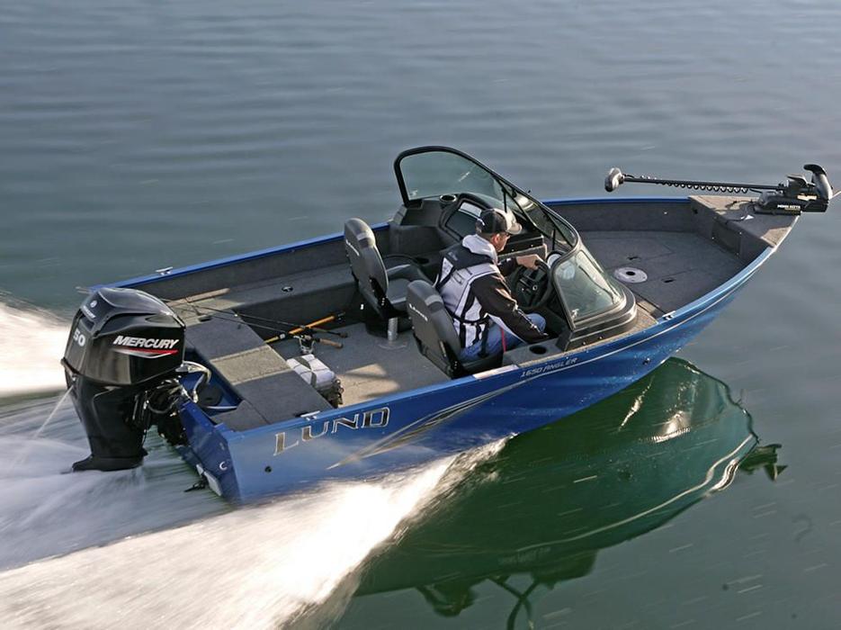 2021 Lund 1650 Angler Tiller