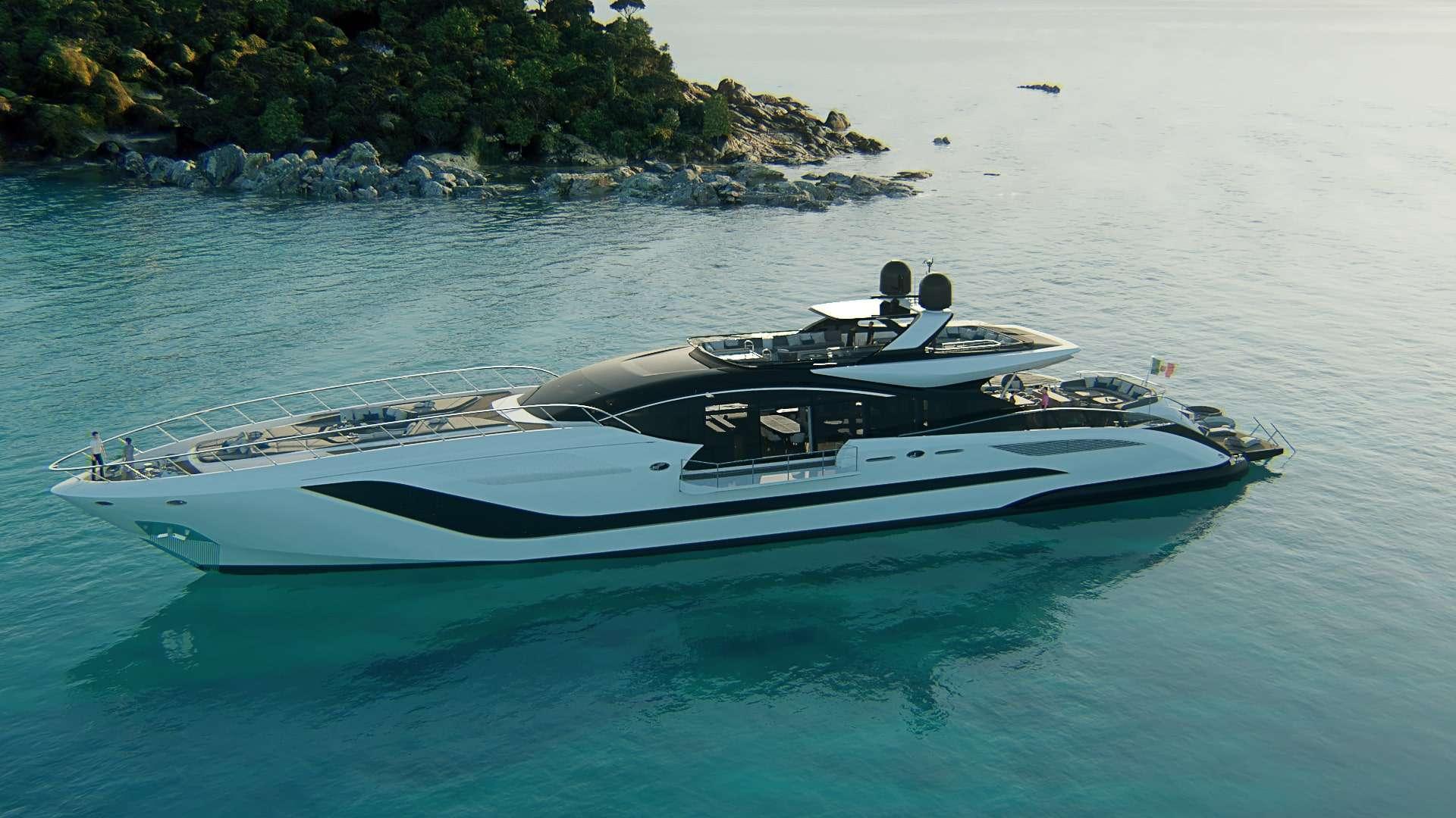 2022 Mangusta Yachts Maxi Open 165 REV