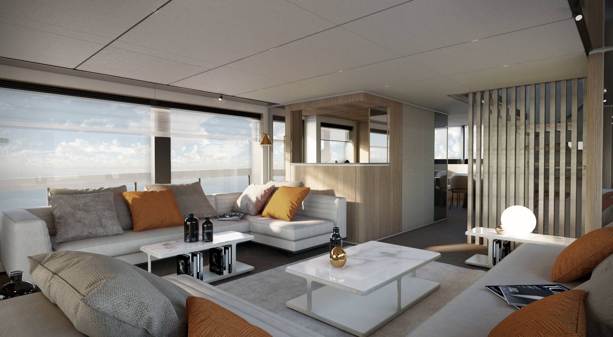 2022 Ferretti Yachts Infynito 90