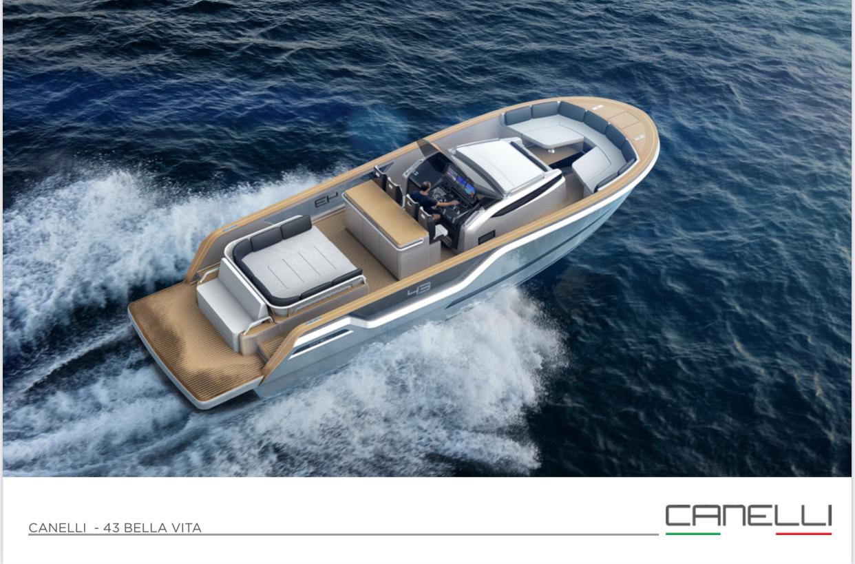 2021 Canelli Yachts Bella Vita