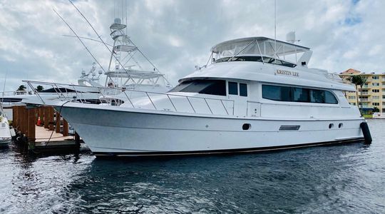 2001 Hatteras Yachts 75 Cockpit Motor Yacht