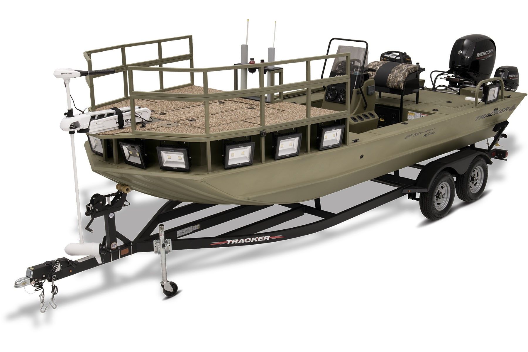 2023 Tracker Boats Grizzly 2072 CC Sportman Kicker