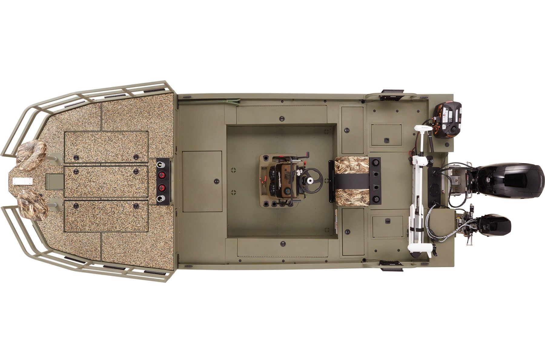 2023 Tracker Boats Grizzly 2072 CC Sportman Kicker