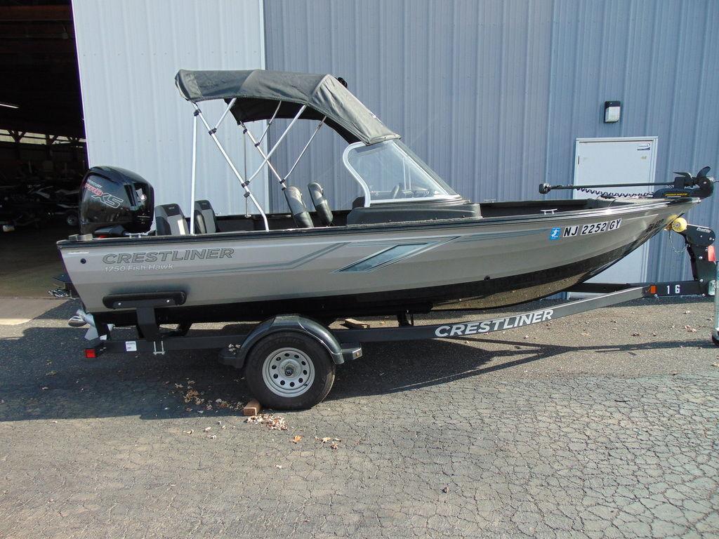 2021 Crestliner 1750 Fish Hawk Walk-through w/ 150HP Mercury 4 Stroke!