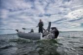 Crestliner 1850 Pro Tiller on the water