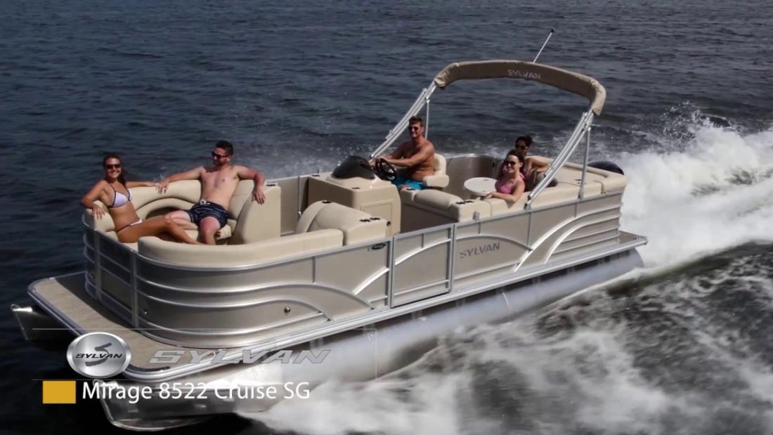 2017 Sylvan Mirage Cruise 8522 Cruise