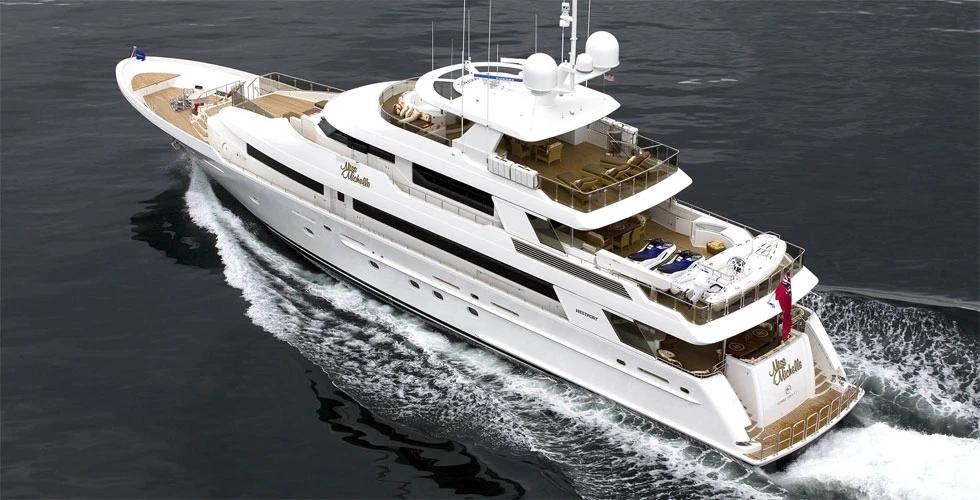 Westport 130 motor yacht exterior