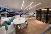 Aft deck of the Westport 117
