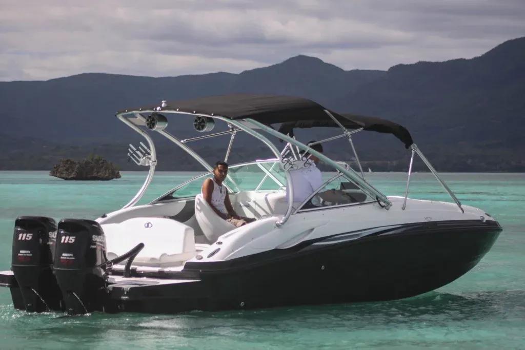 2017 Sensation Boats 24 Deck Twin Outboard