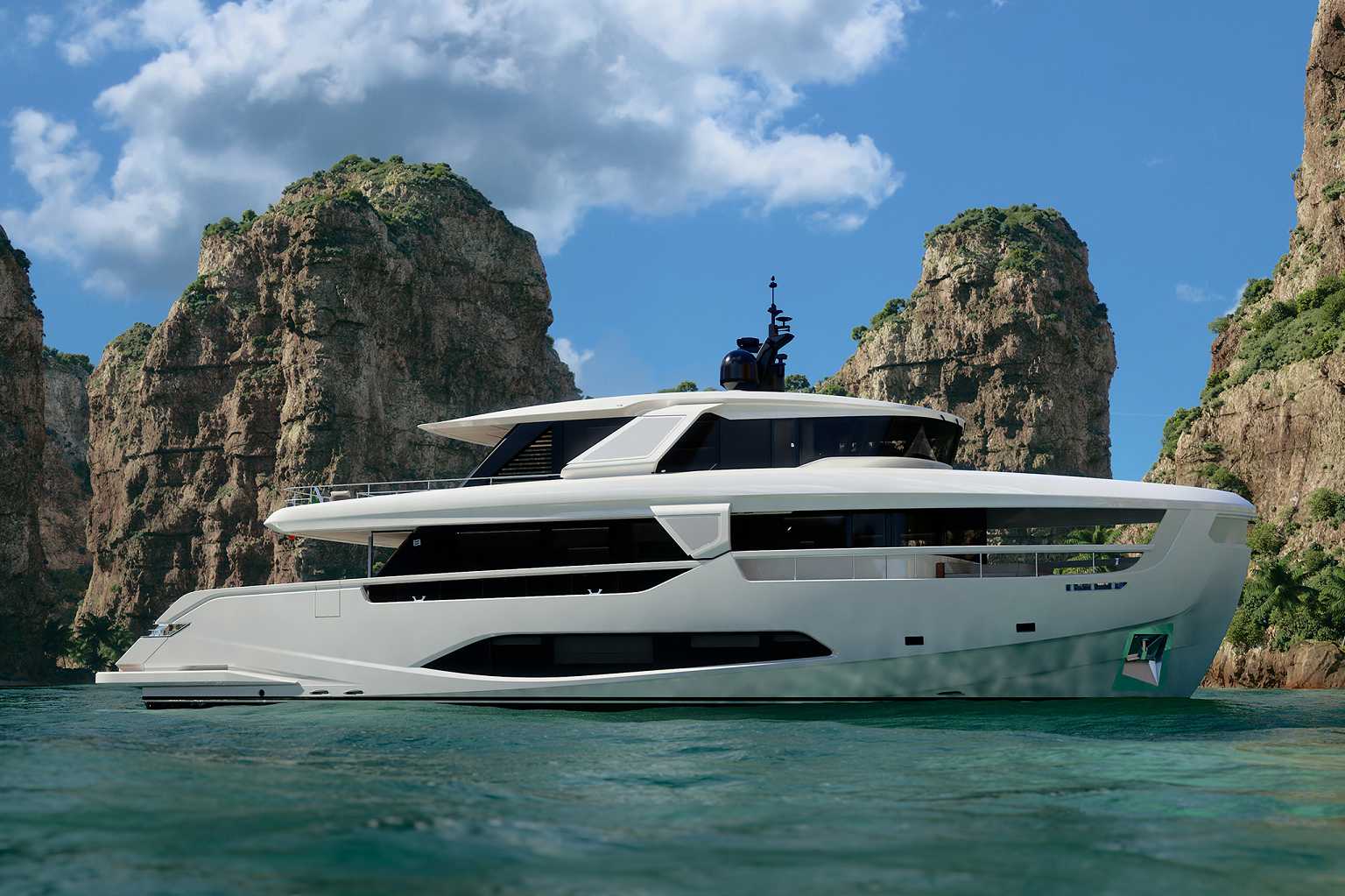 2022 Ferretti Yachts Infynito 90