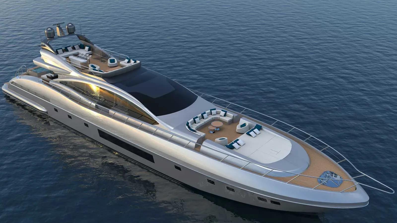 2022 Mangusta Yachts Maxi Open 132E
