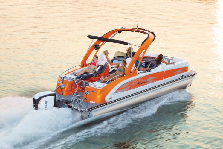 2021 Manitou Pontroon Boats 25 XT SRW