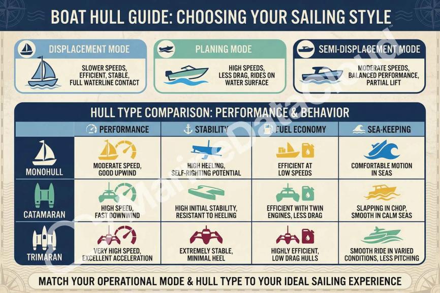 How to Choose the Right Boat Hull for the Way You Sail