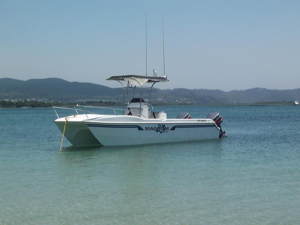 2004 Two Oceans Magnum 23 Power Catamaran Centre Console
