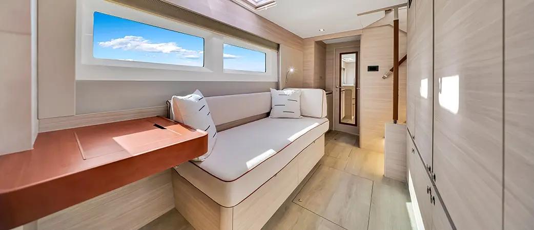 Aquila 50 Sail owner's cabin