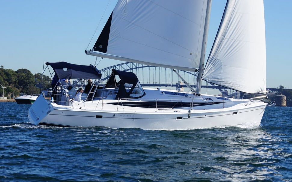 2013 Marlow Hunter Marlow Hunter 40 Furling mainsail