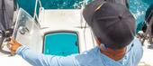 Livewell in the Aquila 28 Molokai Cuddy cockpit
