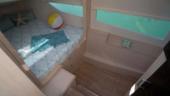 Aquila 36 Sport hull cabin with double berth