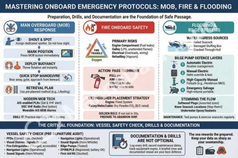 Man Overboard, Fire & Flooding: Mastering Your Onboard Emergency Protocols