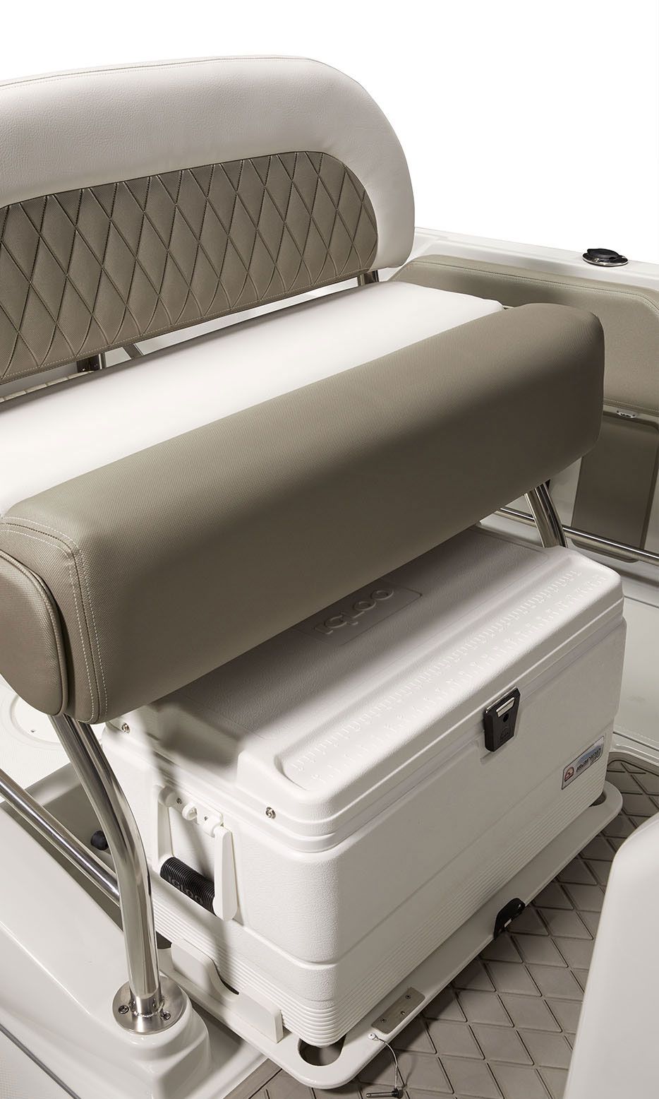 Crownline 200 CC seat with cooler storage