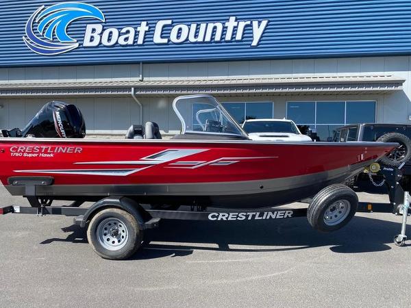 2021 Crestliner 1750 Super Hawk w/ 150 HP Mercury!