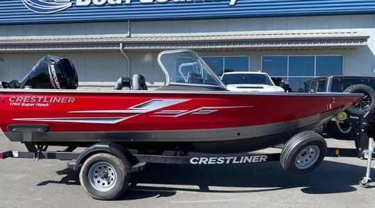2021 Crestliner 1750 Super Hawk w/ 150 HP Mercury!
