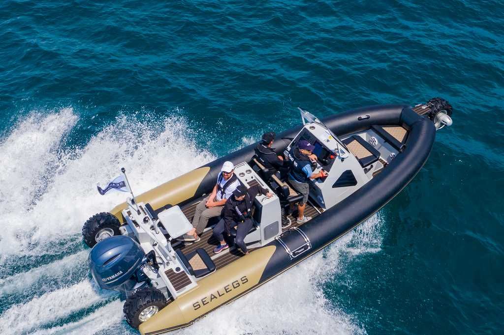 2020 Sealegs 7.5M Amphibious RIB