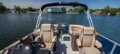 2021 Godfrey Pontoon Boats AquaPatio 235 SBC iMPACT 29 in. Center Tube