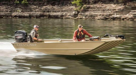 2021 Crestliner 1660 Retriever Jon Deluxe