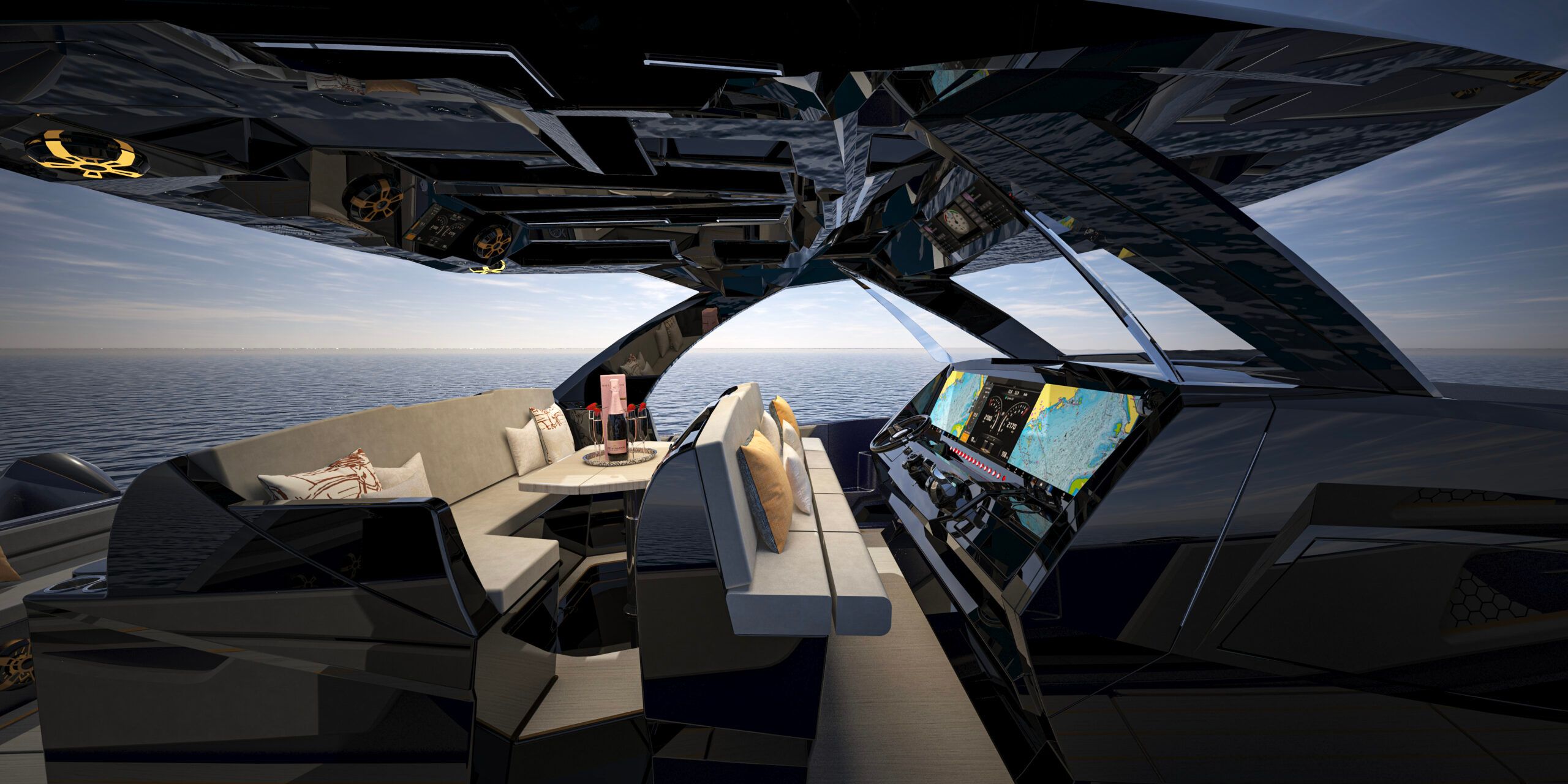 Concept 5300 Open Deck centre console, photo 1