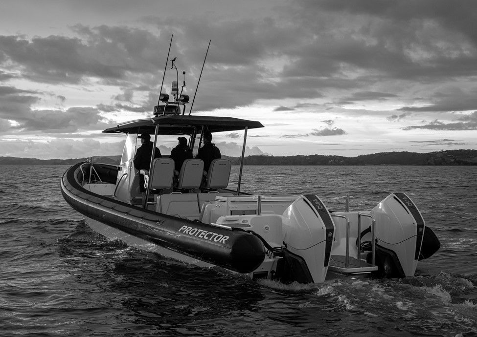 2021 Rayglass Boats Protector 410 Chase