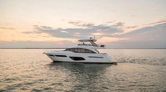 2018 Princess Yachts F70