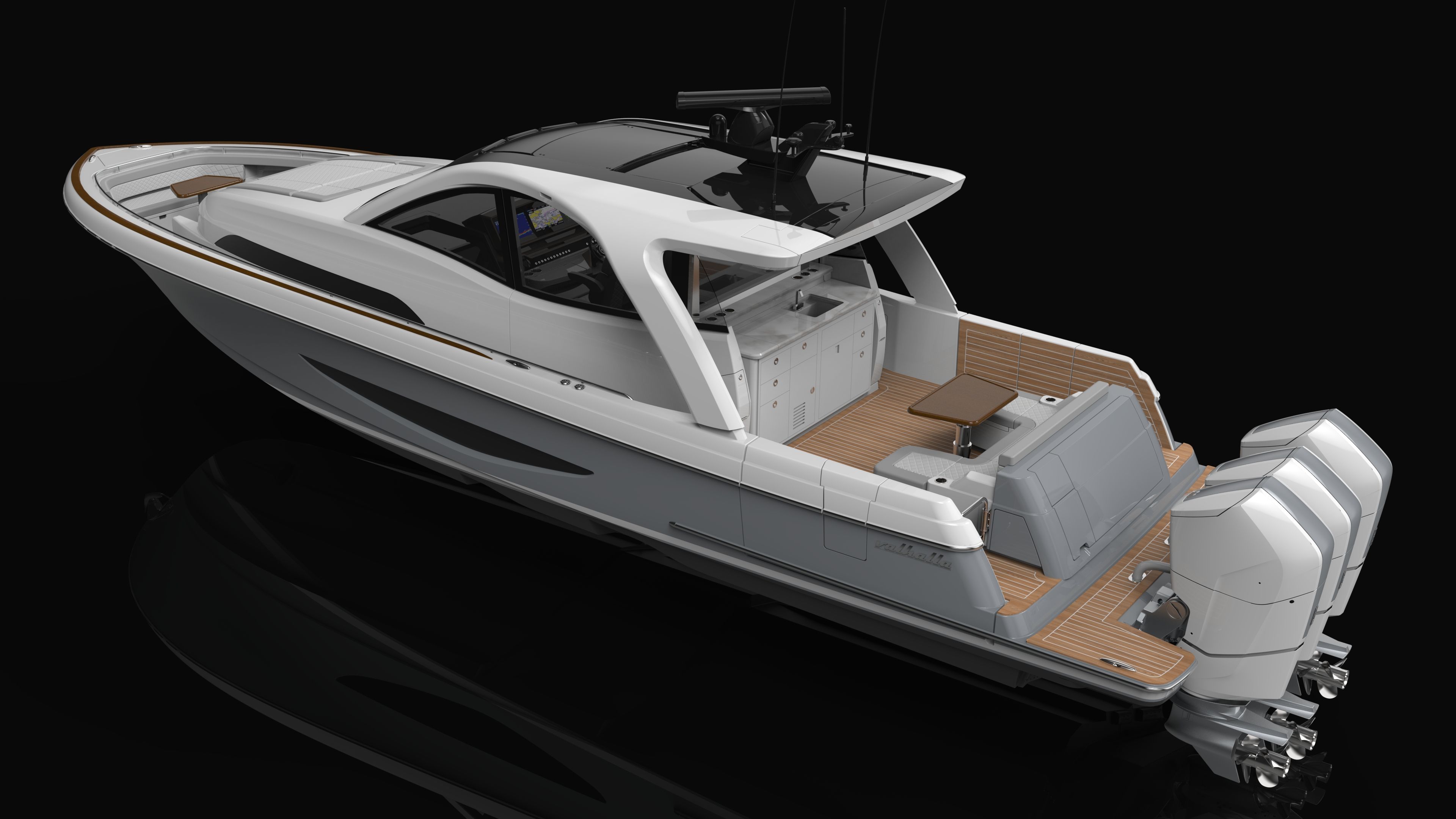 Valhalla Boatworks 46 SY at sea