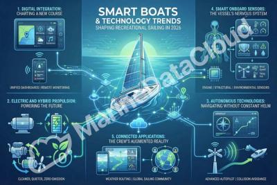 Smart Boats & Tech Trends Shaping Recreational Sailing