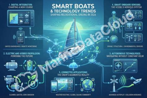 Smart Boats & Tech Trends Shaping Recreational Sailing