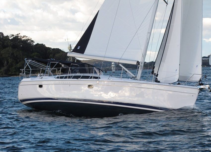 2011 Marlow Hunter Marlow Hunter 50 Furling mainsail